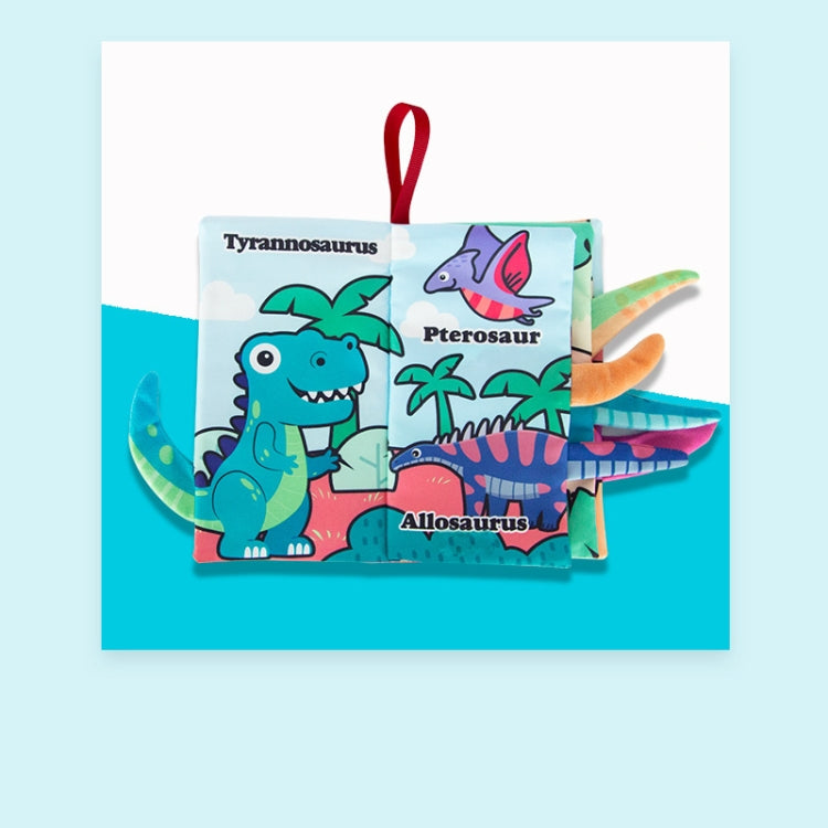 Baby Early Education Three-dimensional Tail Cloth Book Toddler Toy Book, Bird World (6 Pages ), Dinosaur World (6 Pages), Ocean World (6 Pages), Animal World (6 Pages), Farm Tail (4 Pages), Ocean Tail (4 Pages), Jungle Tail (4 Pages)