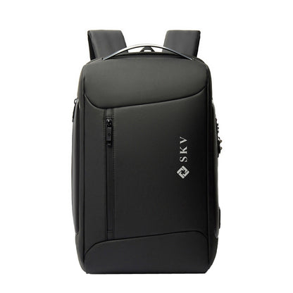 SKV B20430 Men Large Capacity Commute Computer Bag Business Casual Backpack, SKV B20430 Blue, SKV B20430 Black, SKV B20430 Grey