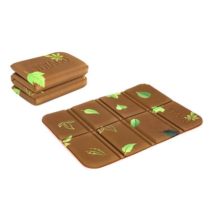 Portable Dirty Park Folding Picnic Mat Moisture-proof and Cool Cushion, 38.5x28.3x0.8cm Sunflowers, 38.5x28.3x0.8cm Cloud Sea, 38.5x28.3x0.8cm Flower, 38.5x28.3x0.8cm Leaves
