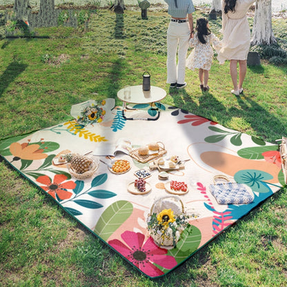 Outdoor Camping Thickened Moisture-proof Pad Portable Waterproof Picnic Cloth, 142x142cm