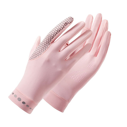 1 Pair XC-14 Riding Driving Sunscreen Anti-UV Fingerless Ice Silk Gloves, Style:, Honeycomb (Purple), Honeycomb (Pink), Honeycomb (Yellow), Honeycomb (Gray), Honeycomb (Black), Honeycomb (Dark Gray), Line (Purple), Line (Dark Gray), Line (Light Gray)