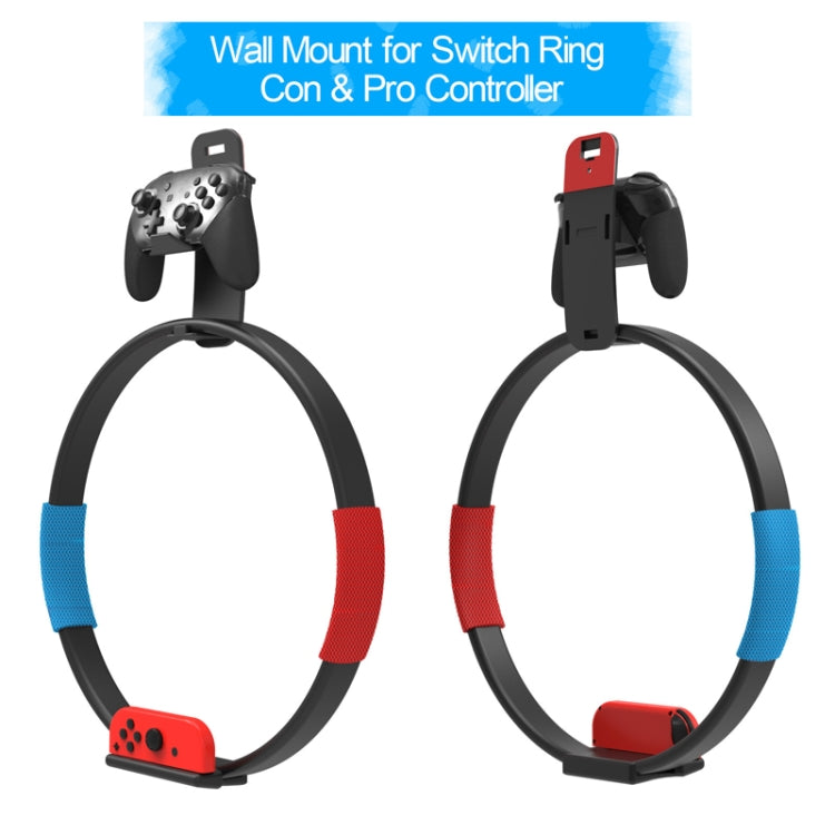 JYS JYS-NS243 For Switch Fitness Ring Host Headphone Handle Wall Hanging Storage Rack, JYS-NS243
