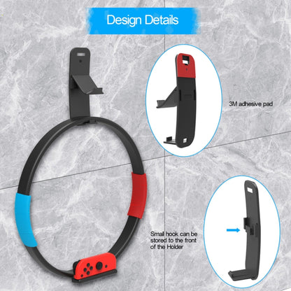 JYS JYS-NS243 For Switch Fitness Ring Host Headphone Handle Wall Hanging Storage Rack, JYS-NS243