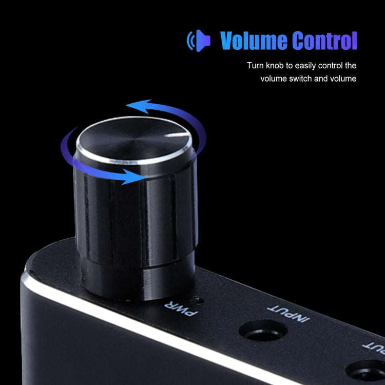 Portable Bass Adjustable Headphone Amplifier, 16-300 Ohm