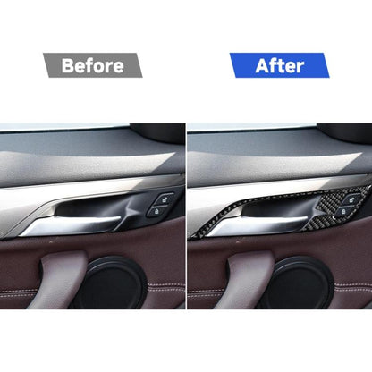 For BMW X1 F48/X2 F39 5pcs /Set Left-Hand Drive Door Handle Frame Sticker, Left-Hand Drive