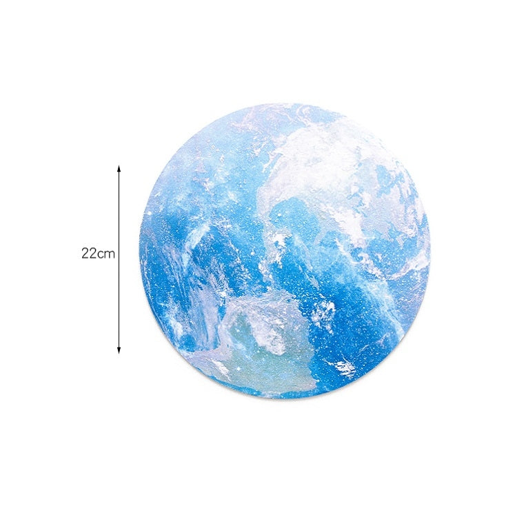 5 PCS Round Rubber Planet Mouse Pad, Venus, Moon, Earth, Moon 1, Mars, Jupiter, Mercury