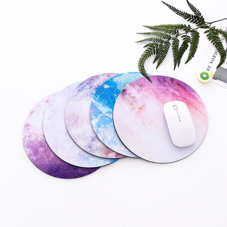 5 PCS Round Rubber Planet Mouse Pad, Venus, Moon, Earth, Moon 1, Mars, Jupiter, Mercury