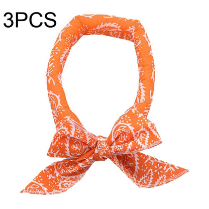 3 PCS Summer Cooling Bandana Neck Wraps Scarf For Women Men Kids Pet, Black Leaves, Blue Leaves, Red Leaves, Green Leaves, Yellow Leaves