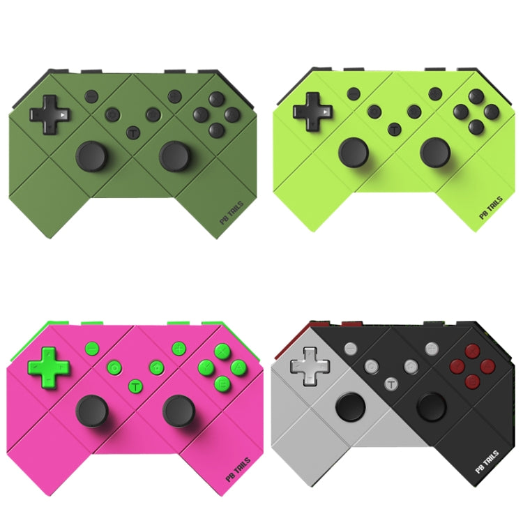 PB TAILS For Switch Bluetooth Wireless Gamepad, Style:, Ordinary Edition (Army Green), Ordinary Edition (Yellow Green), Ordinary Edition (Rose Red), Ordinary Edition (Black Silver), Deluxe Edition (Army Green), Deluxe Edition (Yellow Green)...