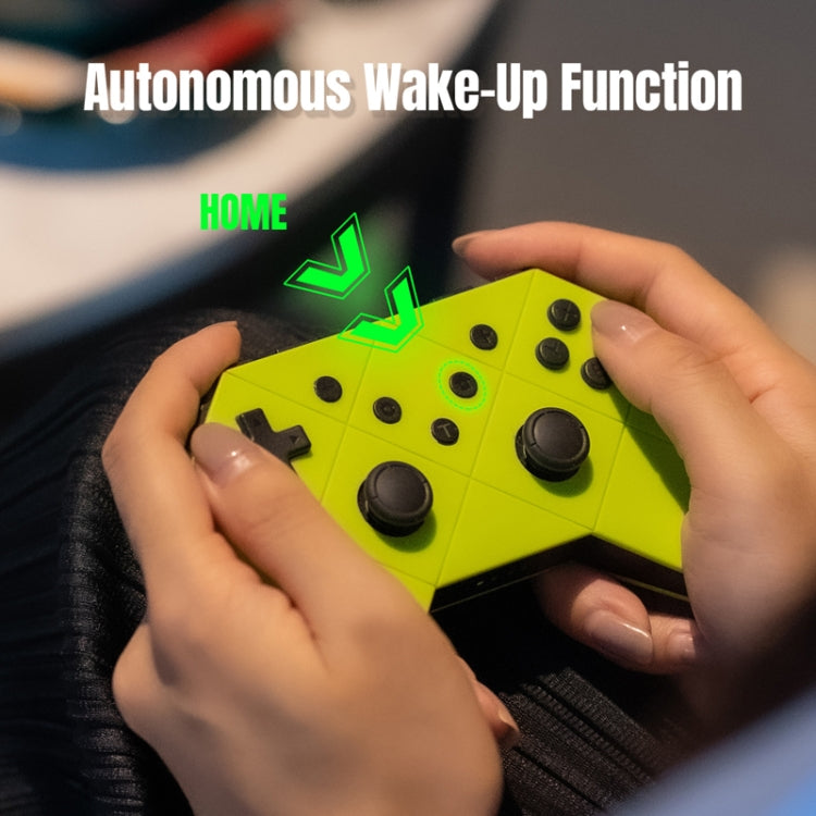 PB TAILS For Switch Bluetooth Wireless Gamepad, Style:, Ordinary Edition (Army Green), Ordinary Edition (Yellow Green), Ordinary Edition (Rose Red), Ordinary Edition (Black Silver), Deluxe Edition (Army Green), Deluxe Edition (Yellow Green)...