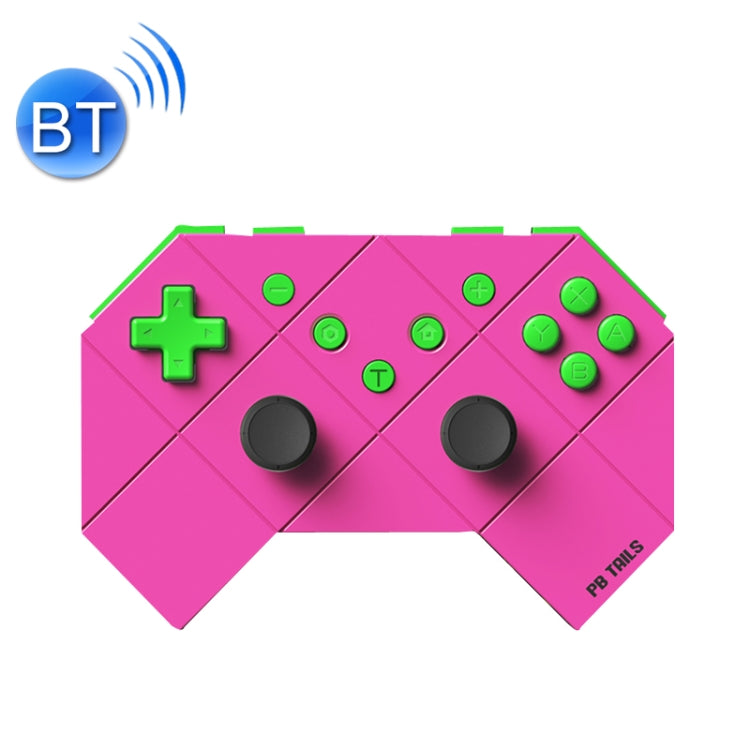 PB TAILS For Switch Bluetooth Wireless Gamepad, Style:, Ordinary Edition (Army Green), Ordinary Edition (Yellow Green), Ordinary Edition (Rose Red), Ordinary Edition (Black Silver), Deluxe Edition (Army Green), Deluxe Edition (Yellow Green)...