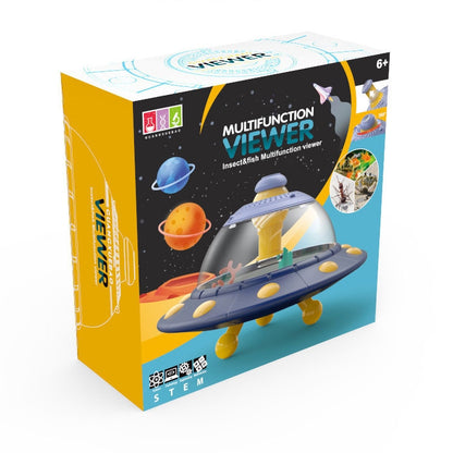 CY871869 Multifunctional UFO Biological Observer Science Education Early Education Toy, UFO biological observer