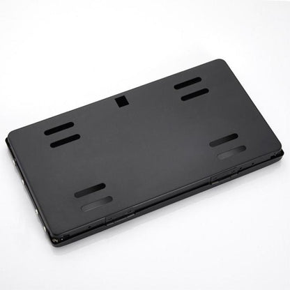 US Standard Rolling Shutter Car License Plate Frame License Plate Bracket, Single License Plate Bracket