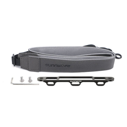 Sunnylife MM3-GS389 For Mini 3 Pro DJI RC with Screen Remote Control Leather Lanyard, MM3-GS389