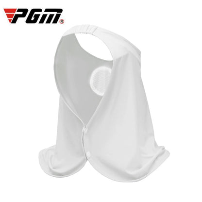 PGM WB001 Summer Sunscreen Golf Ice Silk Bib Sunscreen Headscarfs, WB001 Pink, WB001 Light Grey, WB001 Blue, WB001 White