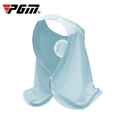 PGM WB001 Summer Sunscreen Golf Ice Silk Bib Sunscreen Headscarfs, WB001 Pink, WB001 Light Grey, WB001 Blue, WB001 White