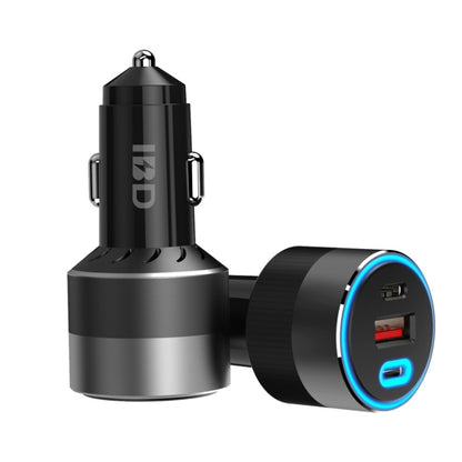 IBD353 Multifunctional Flame Retardant Car Phone Charger, 1U2C 130W, 58.5W, 2UC 66W