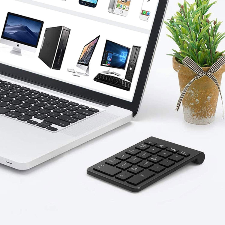 BT304 22 Keys Laptop Mini Wireless Keyboard, Spec:, Bluetooth (Black), Bluetooth (Gray), Bluetooth (Gold), Bluetooth (Silver Black), 2.4G (Black), 2.4G (Gray), 2.4G (Gold), 2.4G (Silver Black)