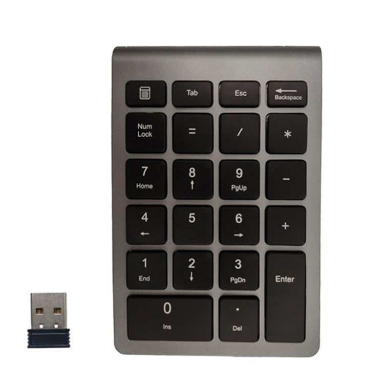 BT304 22 Keys Laptop Mini Wireless Keyboard, Spec:, Bluetooth (Black), Bluetooth (Gray), Bluetooth (Gold), Bluetooth (Silver Black), 2.4G (Black), 2.4G (Gray), 2.4G (Gold), 2.4G (Silver Black)