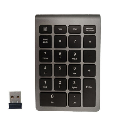 BT304 22 Keys Laptop Mini Wireless Keyboard, Spec:, Bluetooth (Black), Bluetooth (Gray), Bluetooth (Gold), Bluetooth (Silver Black), 2.4G (Black), 2.4G (Gray), 2.4G (Gold), 2.4G (Silver Black)