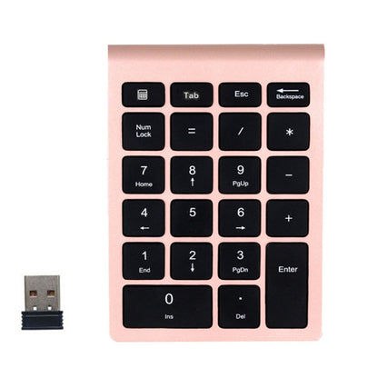 BT304 22 Keys Laptop Mini Wireless Keyboard, Spec:, Bluetooth (Black), Bluetooth (Gray), Bluetooth (Gold), Bluetooth (Silver Black), 2.4G (Black), 2.4G (Gray), 2.4G (Gold), 2.4G (Silver Black)