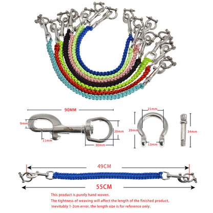 KEEP DIVING RP-D01 Diving Camera Tray Handle Rope Lanyard Strap, Royal Blue, Green, Pink, Black, Yellow, Orange
