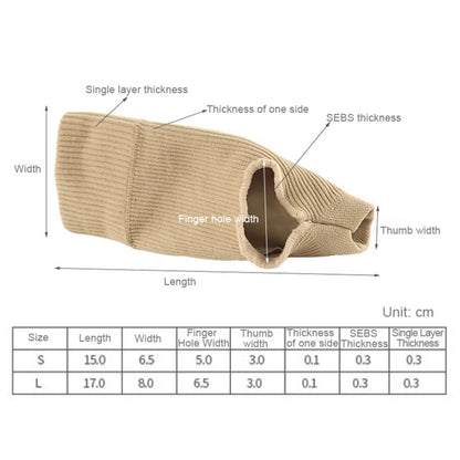Warm and Cold Protection Gym Half Finger Gloves, Size:, S, L
