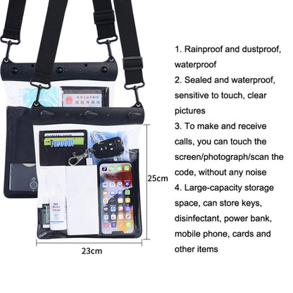 Tteoobl T-019A Sundries Storage Bag Phone Waterproof Shoulder Messenger Bag, One Code