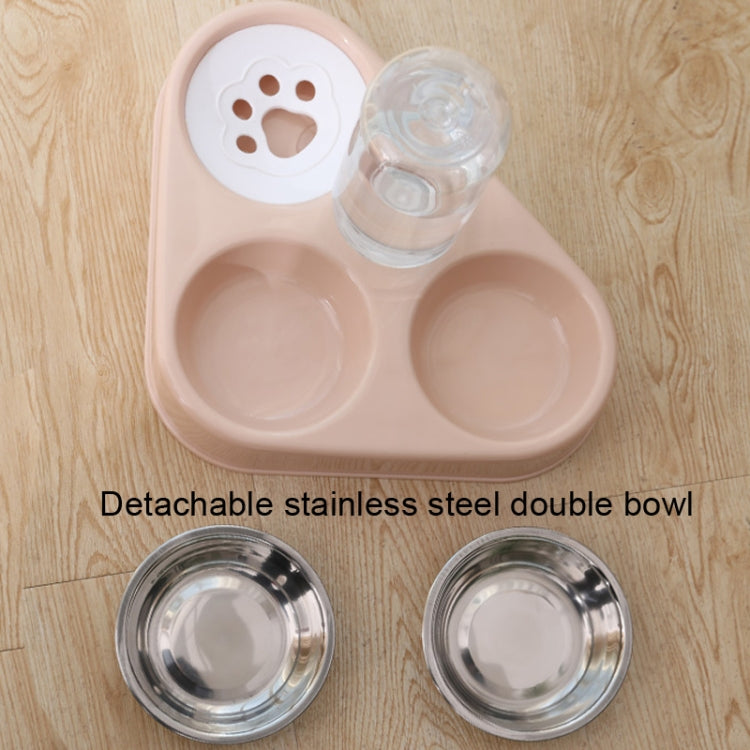 Dog Cat Triangle Automatic Drinking Water Bowl Pet Supplies, Size:, Small