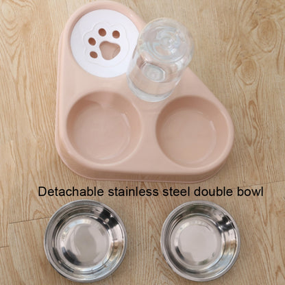 Dog Cat Triangle Automatic Drinking Water Bowl Pet Supplies, Size:, Small