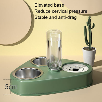 Dog Cat Triangle Automatic Drinking Water Bowl Pet Supplies, Size:, Small