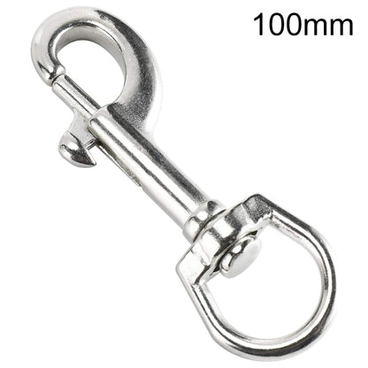 Stainless Steel Swivel Single Hook Pet Leash Hook, 65mm, 70mm, 80mm, 90mm, 100mm, 115mm, 120mm