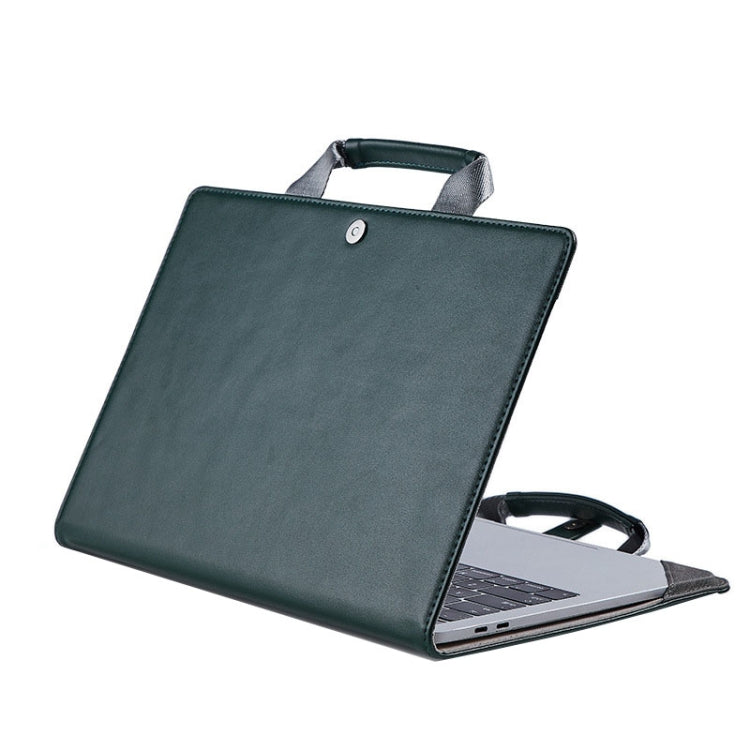Laptop Bag Protective Case Tote Bag For MacBook Pro 15.4 inch, Black, Dark Gray, Pink, Dark Green, Black + Power Bag, Dark Gray + Power Bag, Pink + Power Bag, Khaki + Power Bag, Ink Green + Power Bag