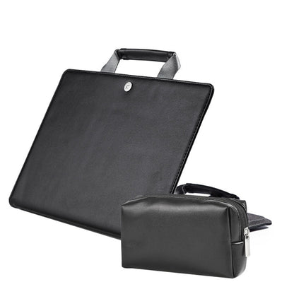 Laptop Bag Protective Case Tote Bag For MacBook Pro 15.4 inch, Black, Dark Gray, Pink, Dark Green, Black + Power Bag, Dark Gray + Power Bag, Pink + Power Bag, Khaki + Power Bag, Ink Green + Power Bag