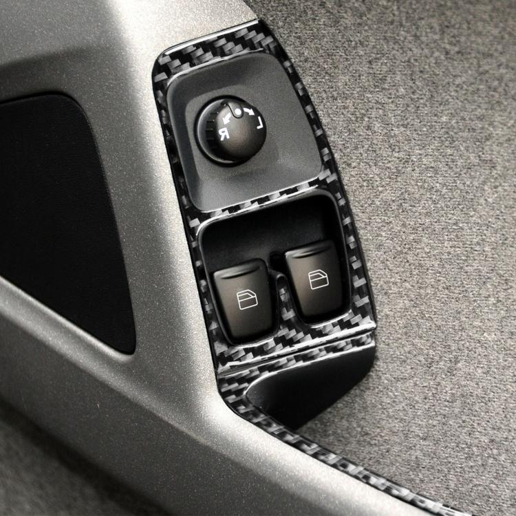 For 2011-2015 Mercedes-Benz Smart Right-hand Drive 4pcs /Set Type A Door Lift Stickers, Right-hand Drive