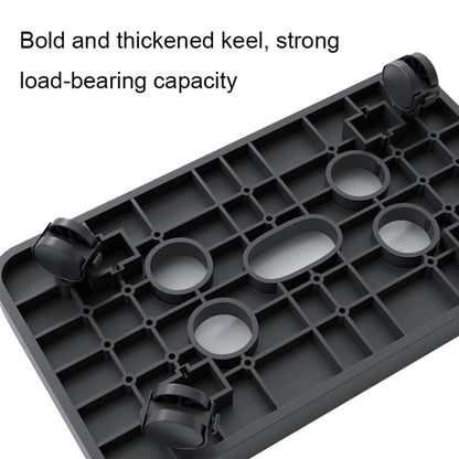 036-1 Desktop Computer Host Increased Rack with Wheels, Spec:, Universal Wheel (Black), Universal Wheel (Apricot), Parallel Wheel (Black), Parallel Wheel (Apricot)