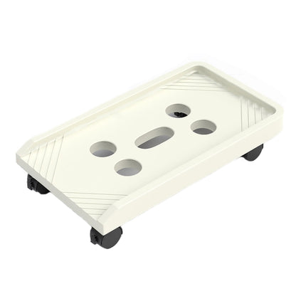 036-1 Desktop Computer Host Increased Rack with Wheels, Spec:, Universal Wheel (Black), Universal Wheel (Apricot), Parallel Wheel (Black), Parallel Wheel (Apricot)