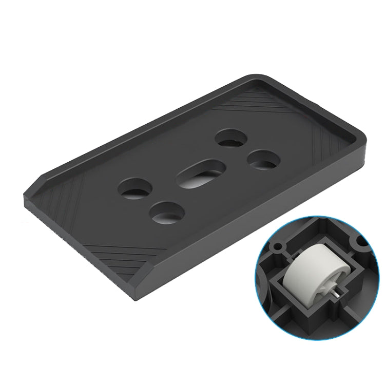 036-1 Desktop Computer Host Increased Rack with Wheels, Spec:, Universal Wheel (Black), Universal Wheel (Apricot), Parallel Wheel (Black), Parallel Wheel (Apricot)