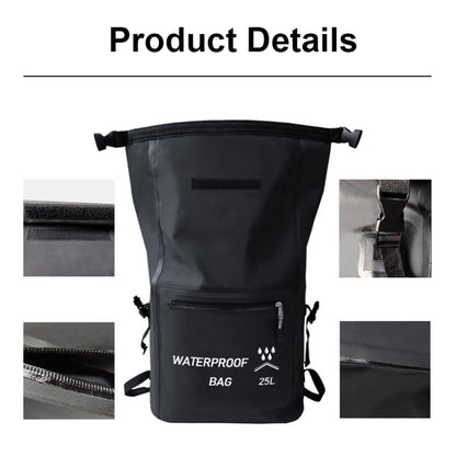 25L Outdoor Swimming Upstream Waterproof Bag Beach Bag, 25L