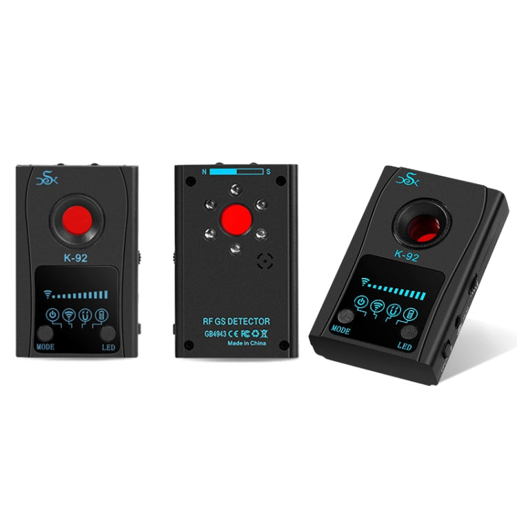 K92 Hotel Anti-candid Shooting Infrared Scanning Camera GPS Anti-location Detector, K92