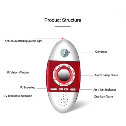 K200 Hotel Anti-sneak Camera Multi-function Infrared Camera Detector Color Random Delivery, K200