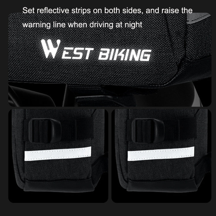 WEST BIKING YP0707301 Mountain Bike Handlebar Bag Multifunctional Large Capacity Head Bag, WEST BIKING YP0707301