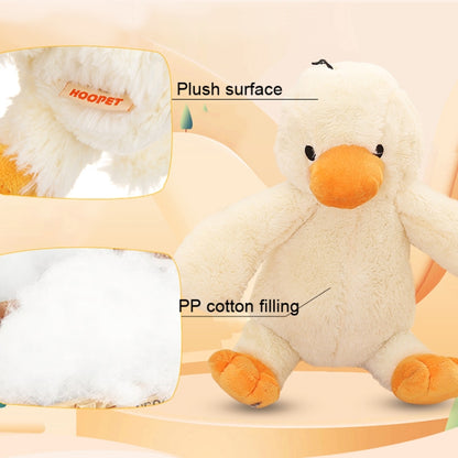Hoopet Dog Biting Toy Pet Plush Duckling Sound Toy, Small