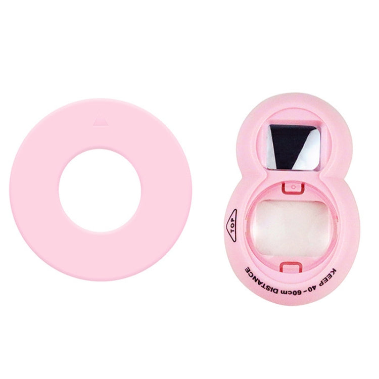 Mini Digital Camera Lens Selfie Mirror + Auxiliary Circle Set for FUJIFILM Instax Mini7+, White, Pink, Blue, Black