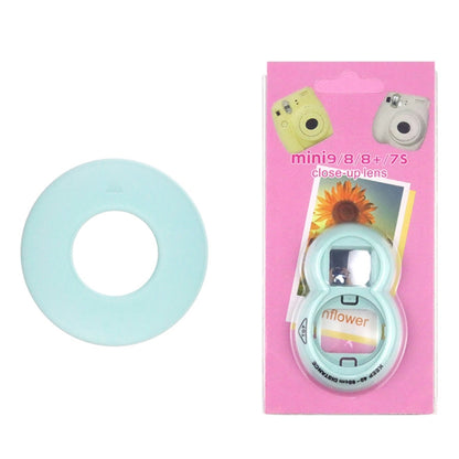 Mini Digital Camera Lens Selfie Mirror + Auxiliary Circle Set for FUJIFILM Instax Mini7+, White, Pink, Blue, Black