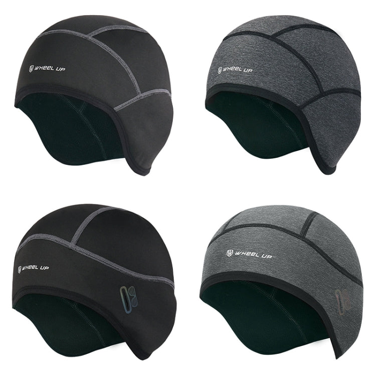 WHEEL UP 7255 Ooutdoor Warm Skiing Cycling Headgear Hiking Hat, Black (no Hole), Deep Gray (no Hole), Black (with Hole), Deep Gray (with Hole)