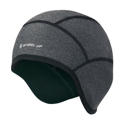 WHEEL UP 7255 Ooutdoor Warm Skiing Cycling Headgear Hiking Hat, Black (no Hole), Deep Gray (no Hole), Black (with Hole), Deep Gray (with Hole)