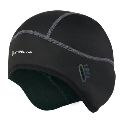 WHEEL UP 7255 Ooutdoor Warm Skiing Cycling Headgear Hiking Hat, Black (no Hole), Deep Gray (no Hole), Black (with Hole), Deep Gray (with Hole)