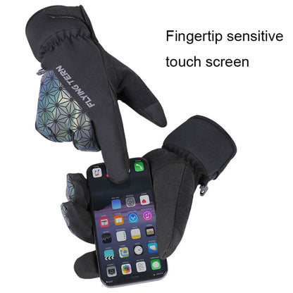 FLYING TERN 315 Thicken Cycling Windproof Warm Touch Screen Gloves, M, L, XL