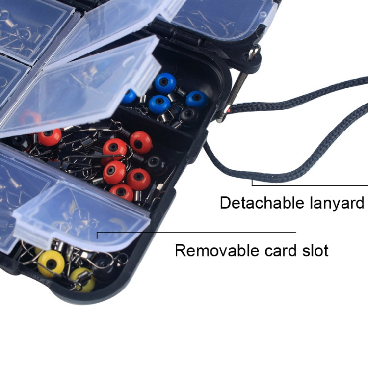 T0118 Fishing Small Accessories Set Luya Sea Fishing Rock Fishing Set, 177 PCS / Set